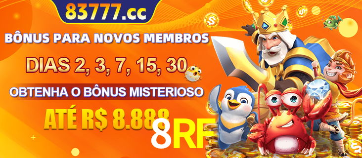 Anúncio dos benefícios para Membro VIP Sênior na plataforma 8RF, incluindo bônus promocionais, semanais e mensais, ilustrado com o personagem Fortune Tiger.